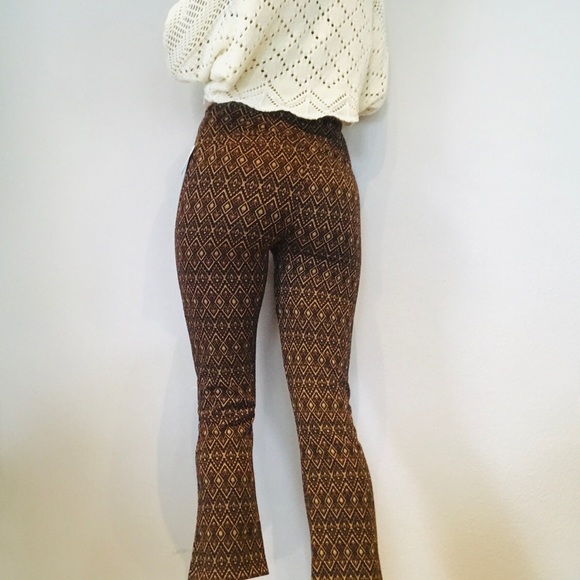 NWT Free people high waisted pattern boho pants - Picture 5 of 8